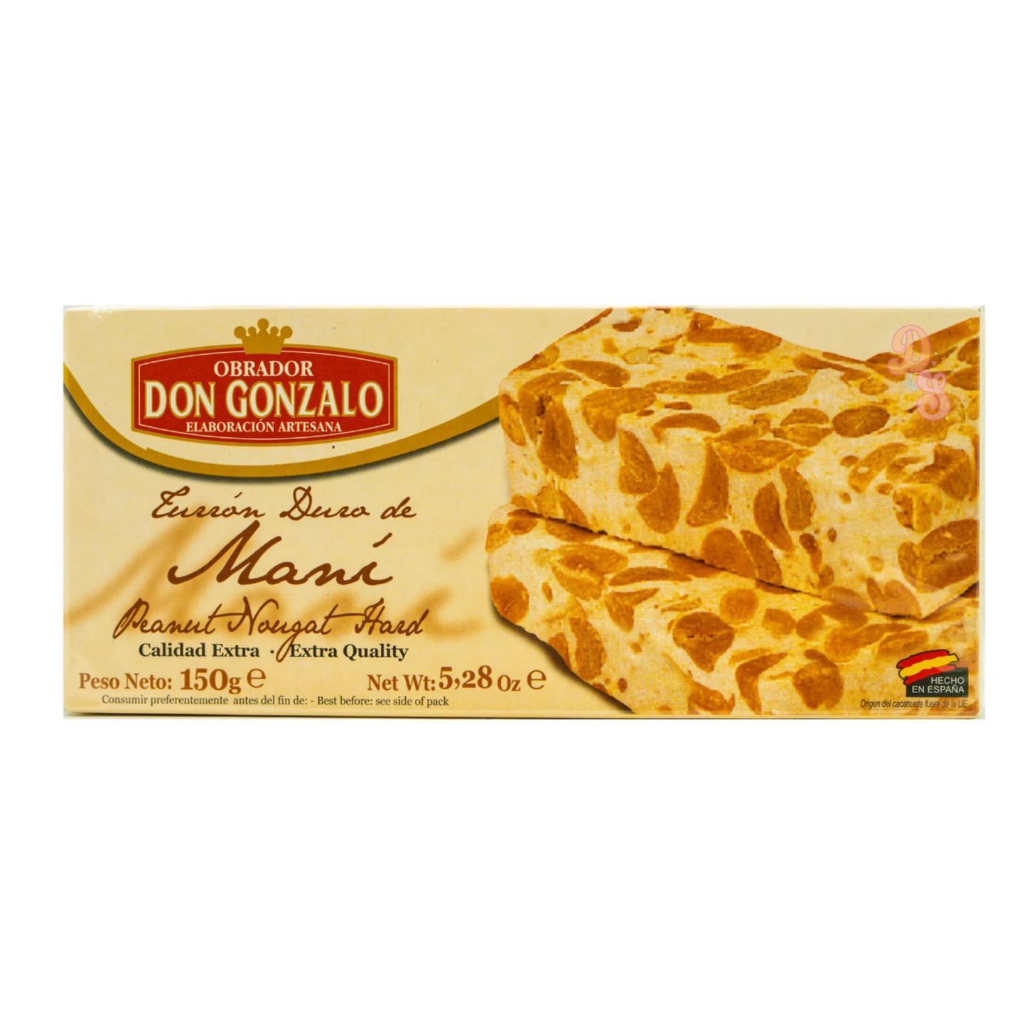 Turrón Don Gonzalo Maní